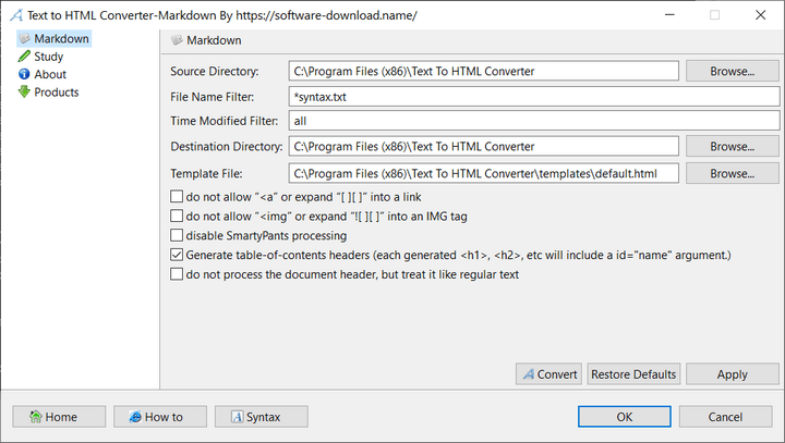 Text to Html Converter Windows 11